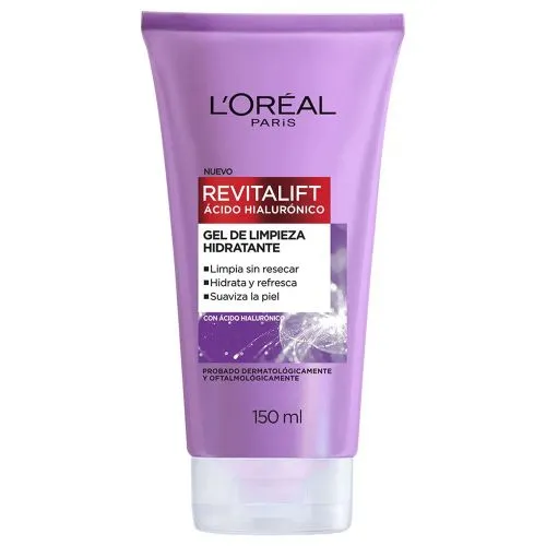 Loreal Paris Revitalift Gel De Limpieza ácido Hialurónico
