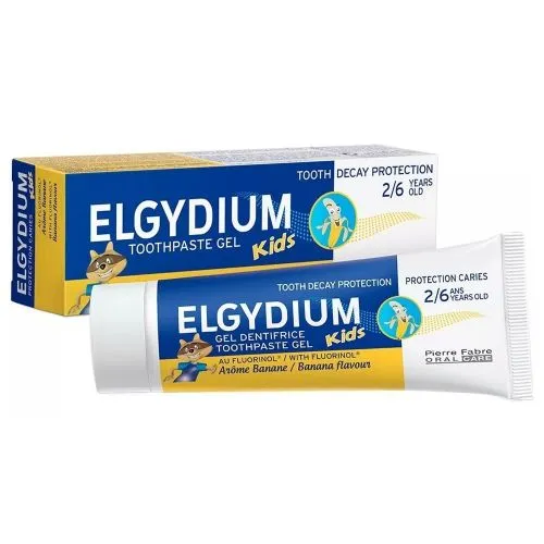 Pack 2 Elgydium Kids Pasta 2 A 6 Años Banana