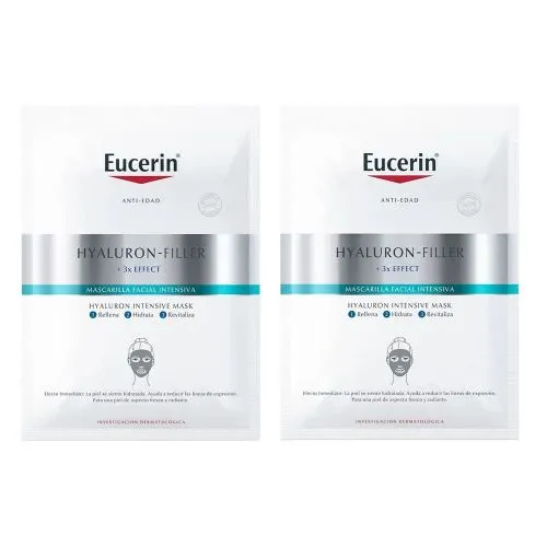 Pack 2 Eucerin Hyaluron Filler Mascarilla Facial