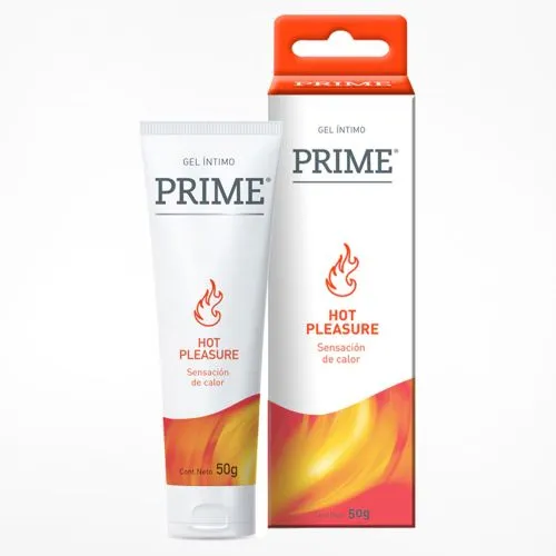 Prime Gel íntimo Hot Pleasure X 50 Gramos