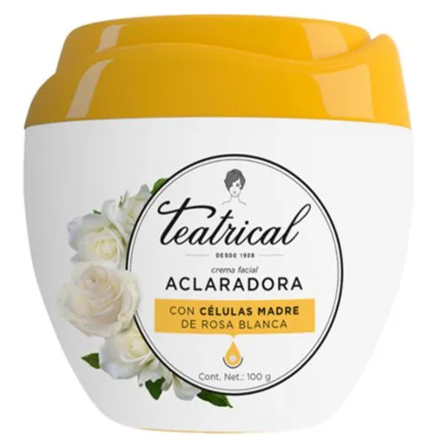 Teatrical Crema Facial Aclarante Con Células Madre