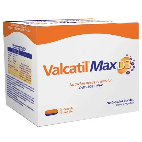 Valcatil Max D3 X 90 Cápsulas Blandas