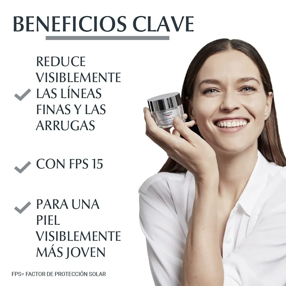 Eucerin Hyaluron Filler 3x Effect Crema De Dí­a Fps 15
