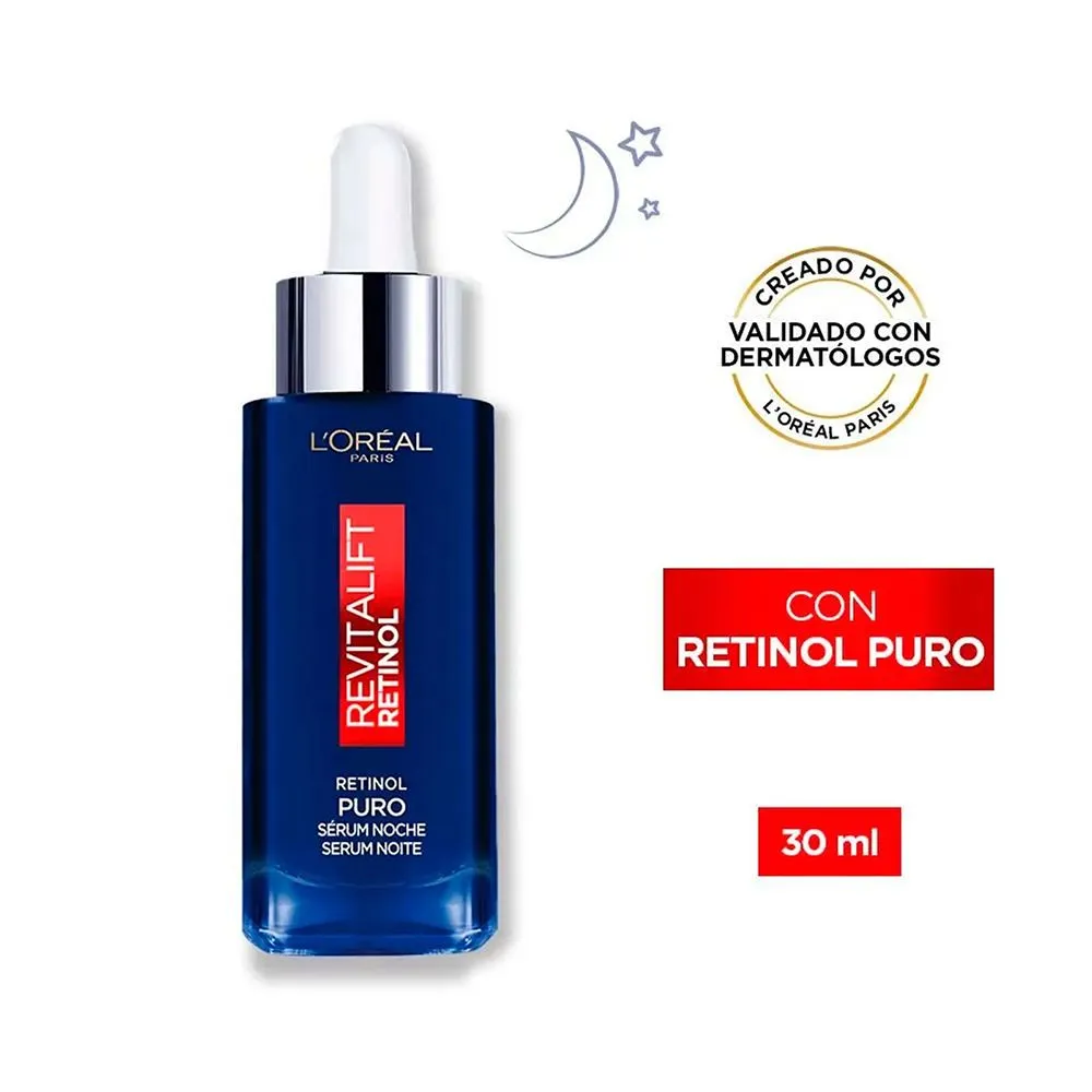 Loreal Paris Revitalift Retinol Puro Serum De Noche