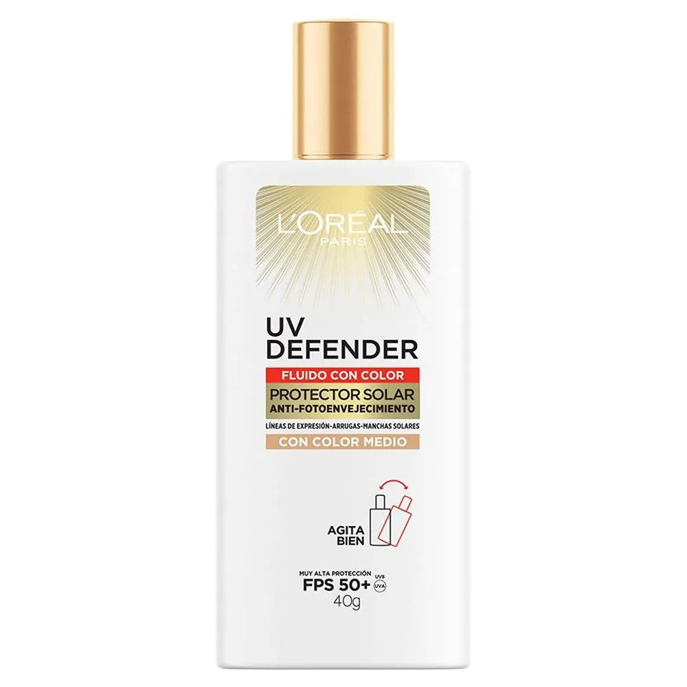 Loreal Paris Uv Defender Fluido Color Protector Fps50+