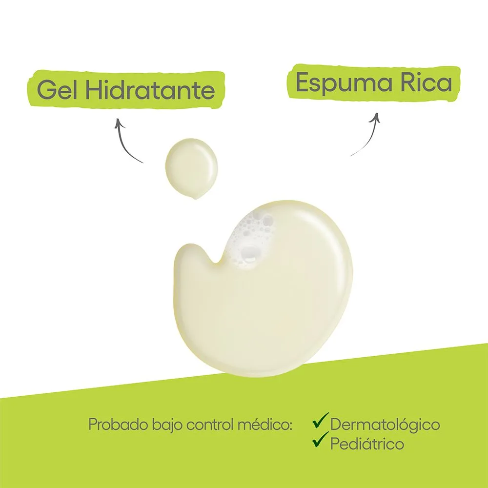 A Derma Exomega Gel Limpiador 2 En 1 X 200ml