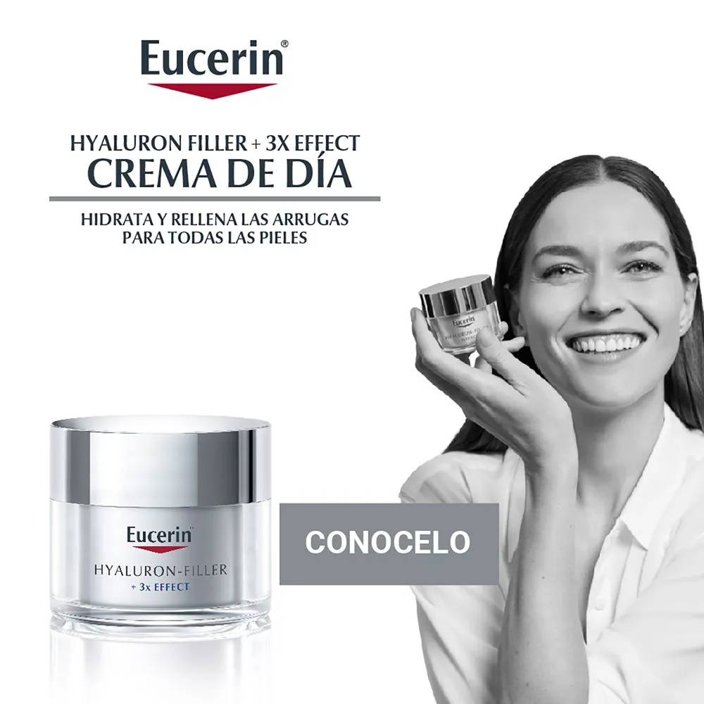 Eucerin Hyaluron Filler 3x Effect Crema Facial Dí­a Fps30
