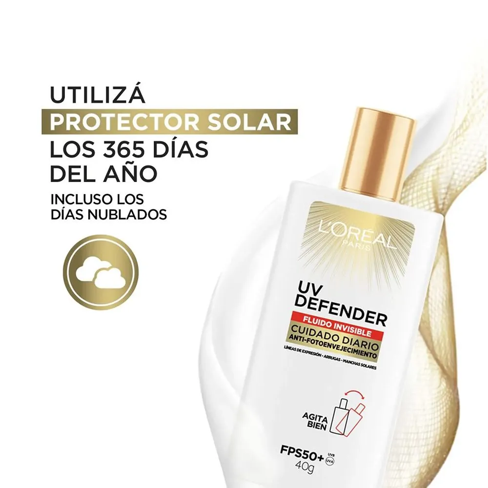 Loreal Paris Uv Defender Fluido Color Protector Fps50+
