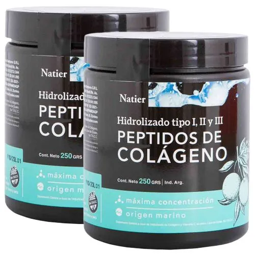 Pack 2 Natier Péptidos De Colágeno Hidrolizado