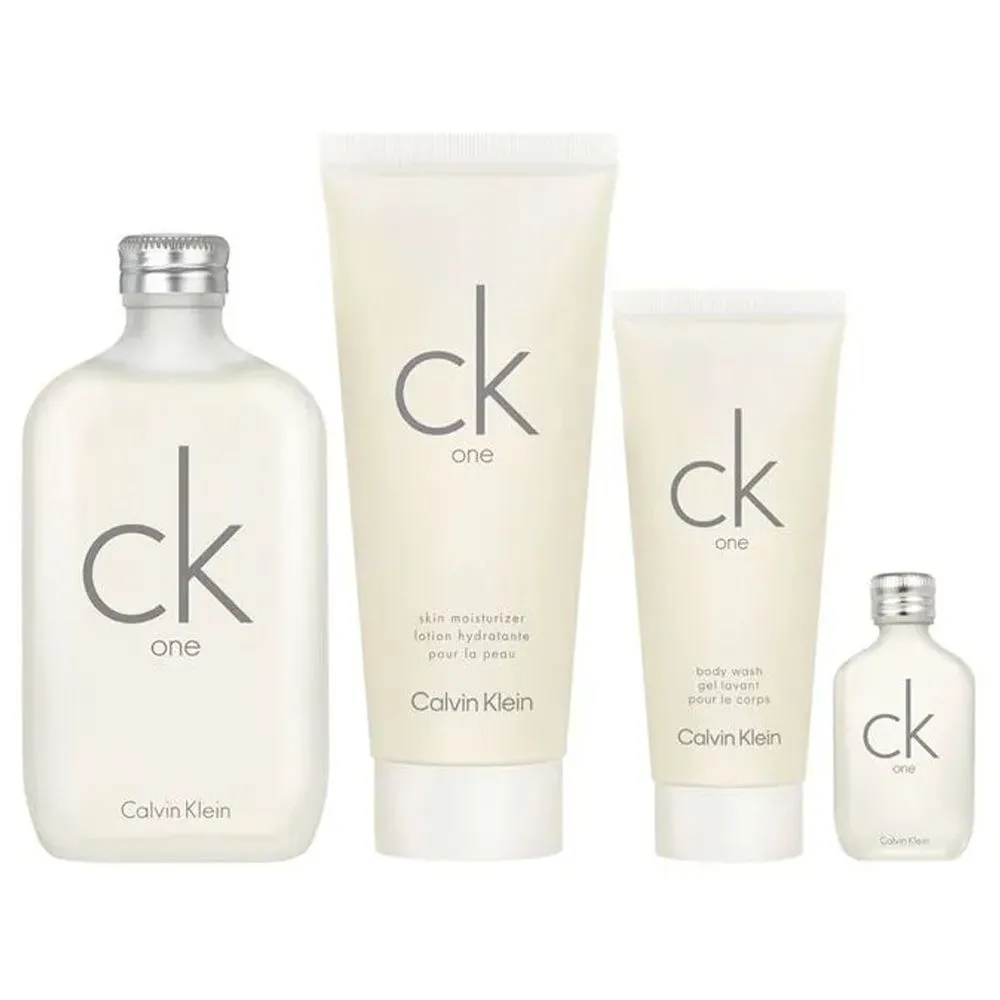 Calvin Klein One Combo Edt + Body Lotion + Shower Gel