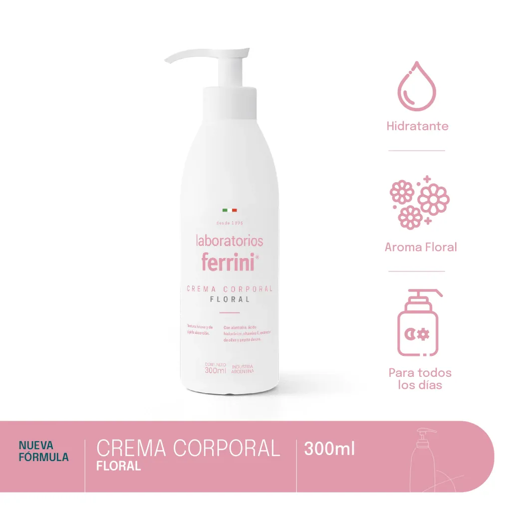 Ferrini Crema Corporal Floral Hidratante