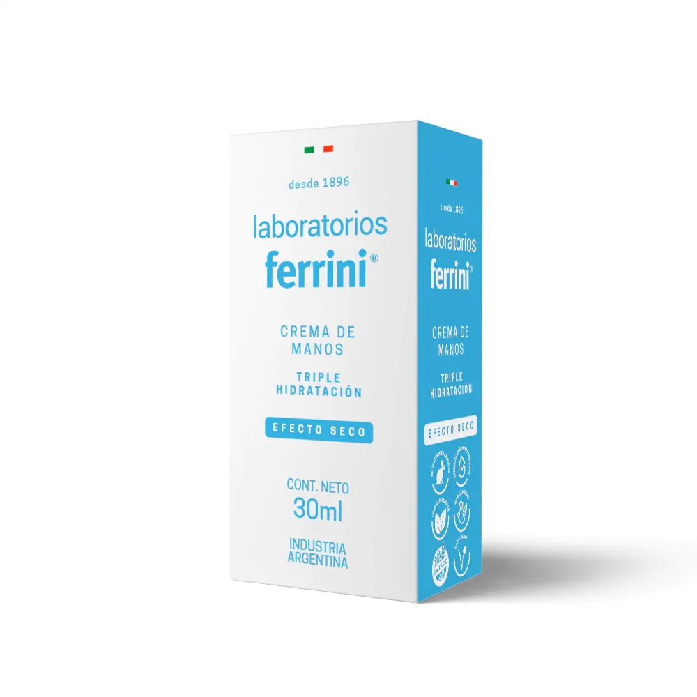 Ferrini Crema De Manos Triple Acción X 30ml