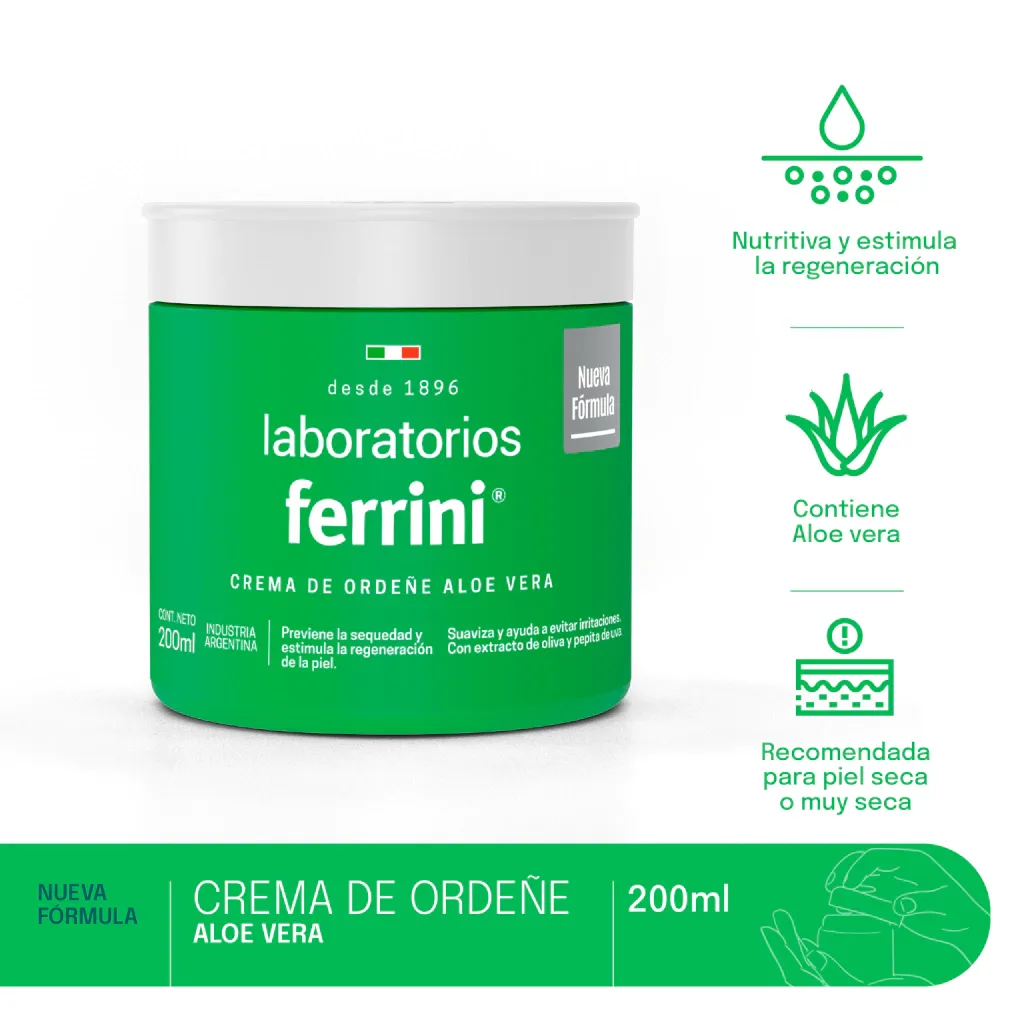 Ferrini Crema De Ordeñe Con Aloe Vera