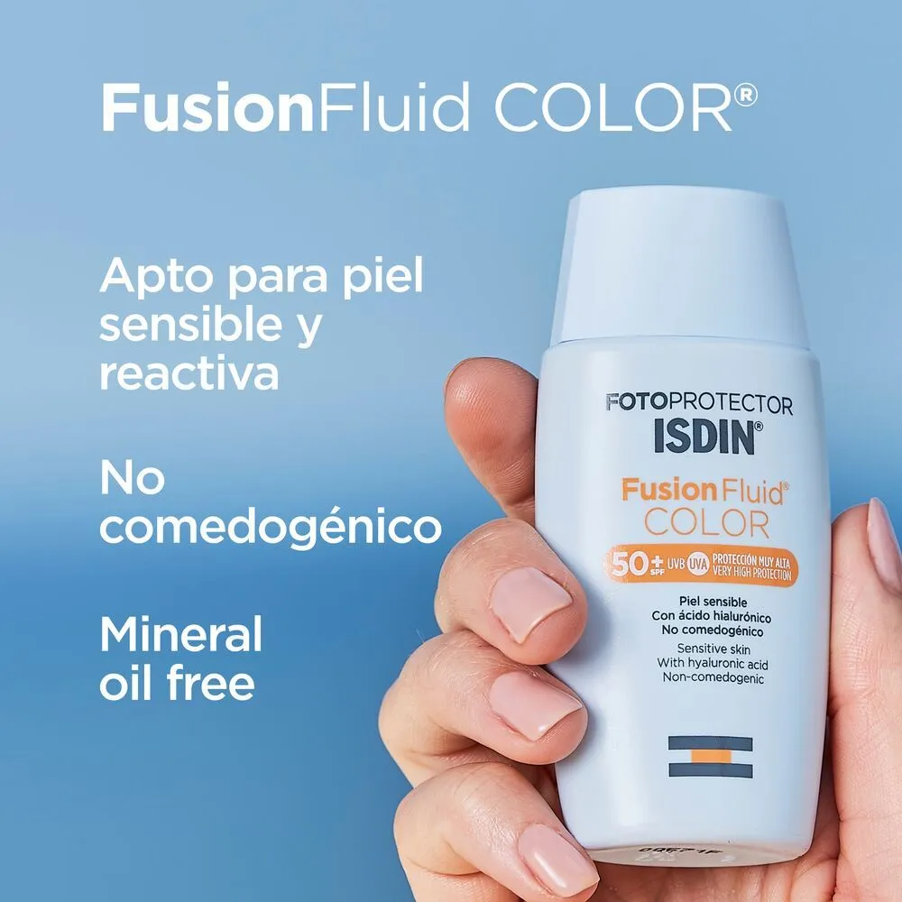 Fotoprotector Isdin Spf50+ Fusion Fluid Color