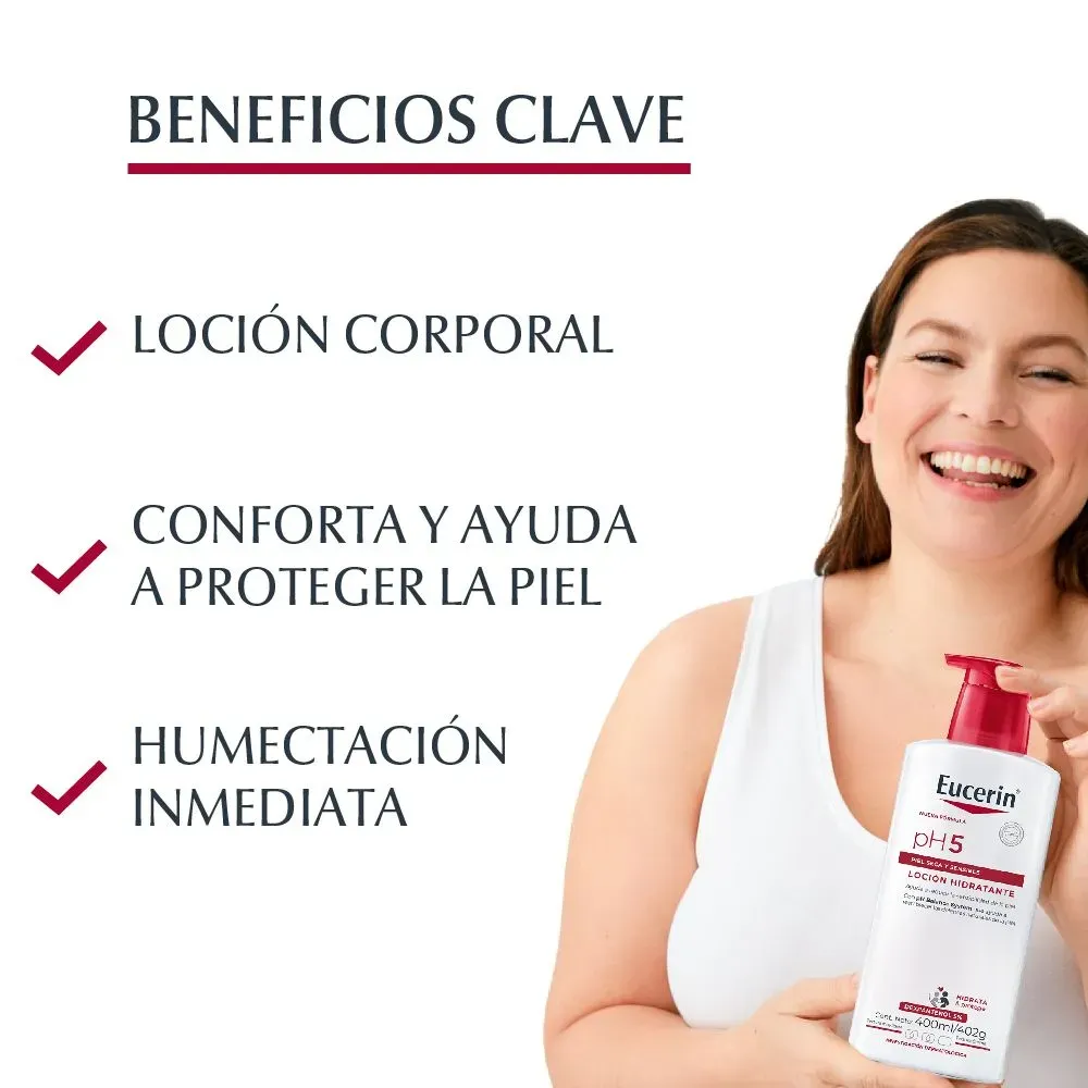 Eucerin Ph5 Loción Reduce La Sensibilidad De La Piel