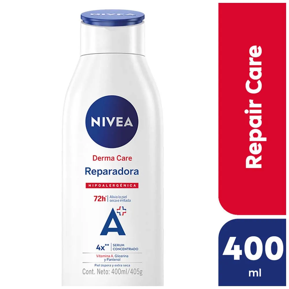 Nivea Derma Care Crema Corporal Reparadora Hipoalergénica