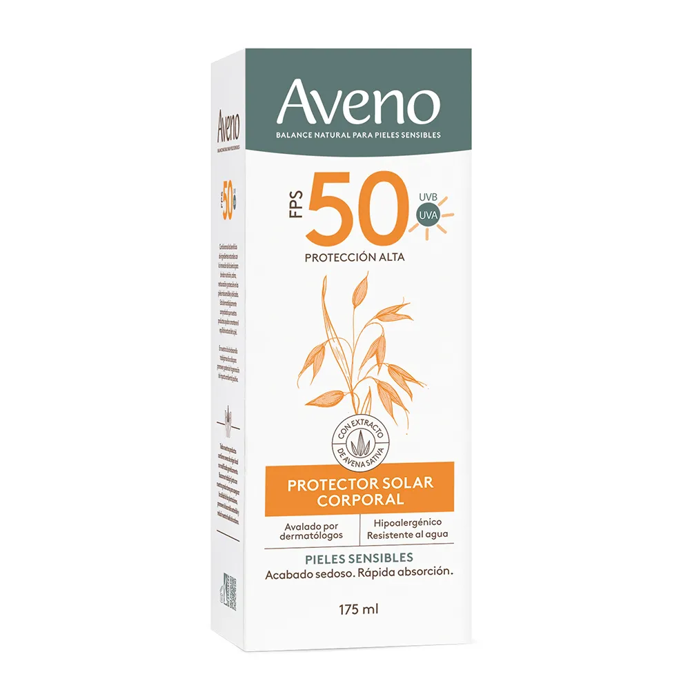 Aveno Protector Solar Emulsión Corporal Fps50