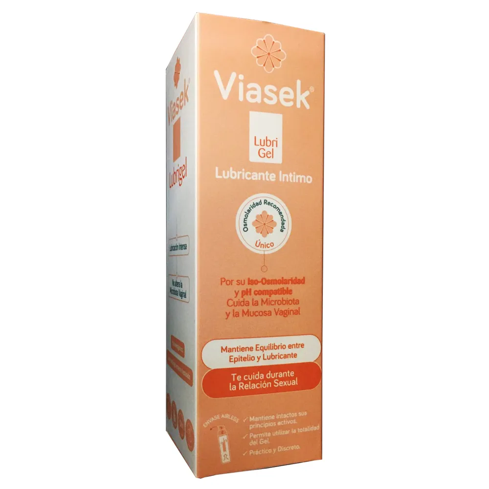 Viasek Lubrigel Gel Lubricante íntimo Con ácido Hialurónico X 25ml -  Farmacia Leloir