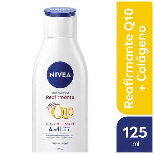Nivea Crema Corporal Q10 Plus Collagen 6 En 1 X 125ml