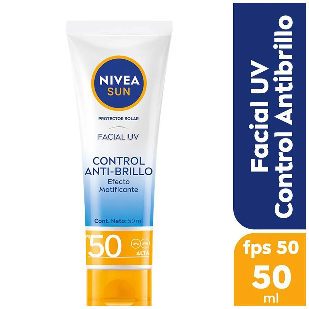 Nivea Sun Control Anti-brillo Protector Solar Facial Fps50