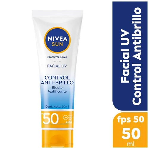 Nivea Sun Control Anti-brillo Protector Solar Facial Fps50