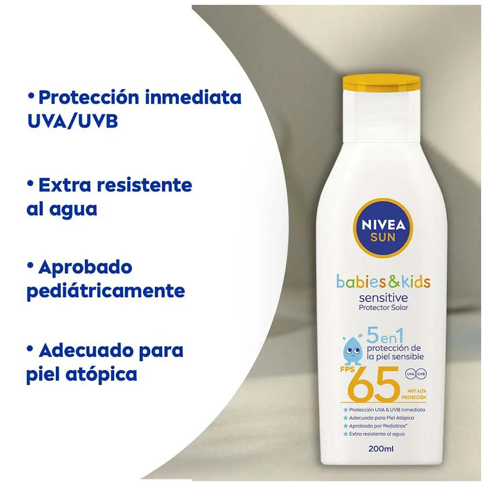 Nivea Protector Solar Sensitive Babies & Kids Fps 65