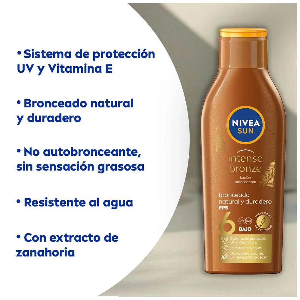 Nivea Sun Intense Bronze Bronceador Solar Fps 6