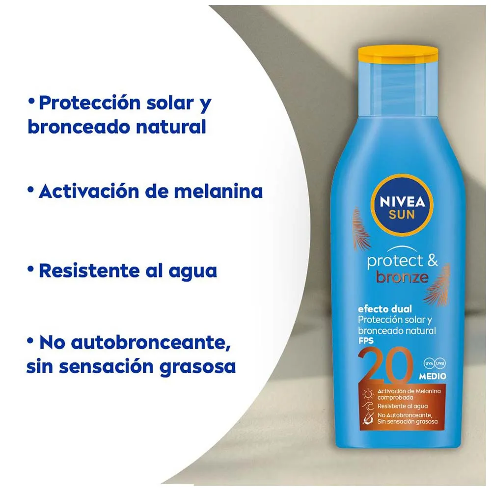 Nivea Sun Protect & Bronze Protector Solar Fps 20