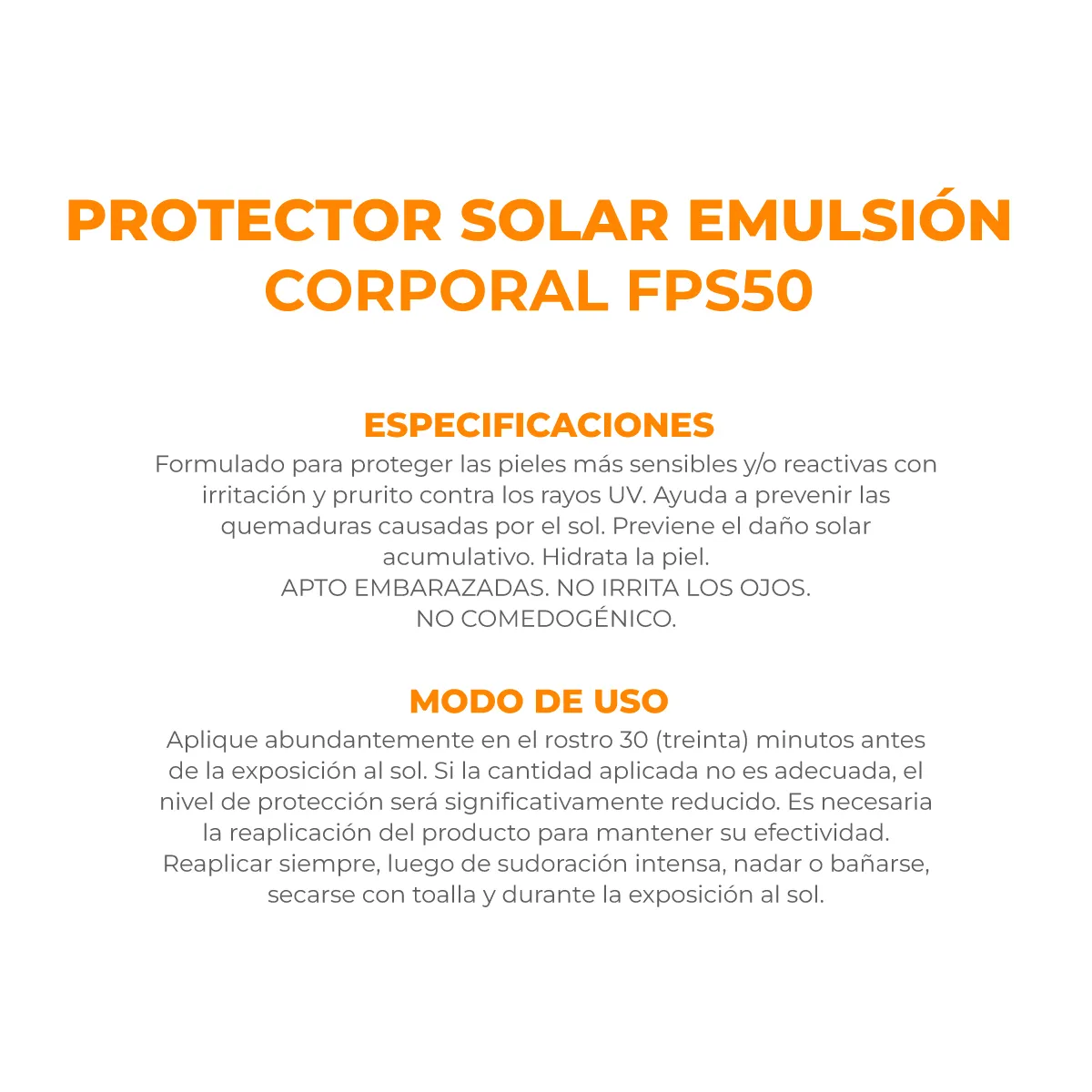 Aveno Protector Solar Emulsión Corporal Fps50