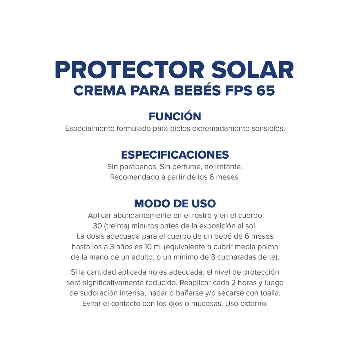 Dermaglós Protector Solar Fps65 Bebés X 50 Gramos