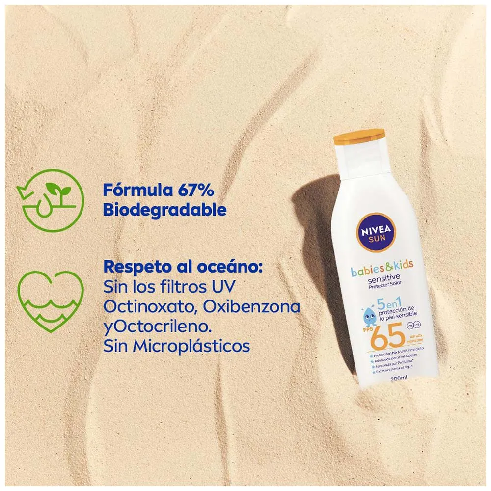 Nivea Protector Solar Sensitive Babies & Kids Fps 65