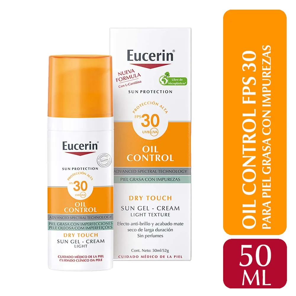[ARCHIVADO] Eucerin Sun Gel Oil Control Fps30 Toque Seco Protector Solar