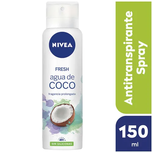 Nivea Fresh Agua De Coco Desodorante Femenino Sin Siliconas