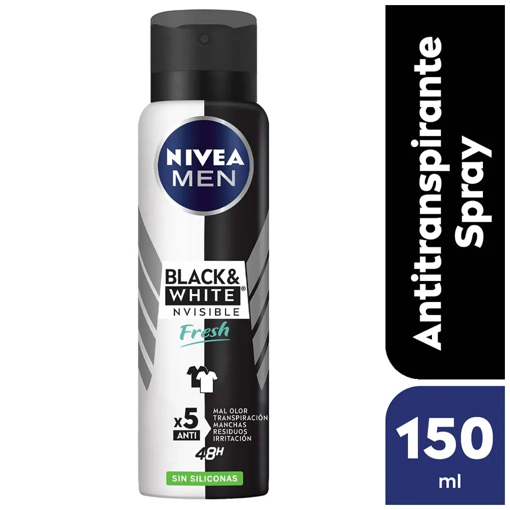 [ARCHIVADO] Nivea Men Black & White Fresh Desodorante Sin Siliconas
