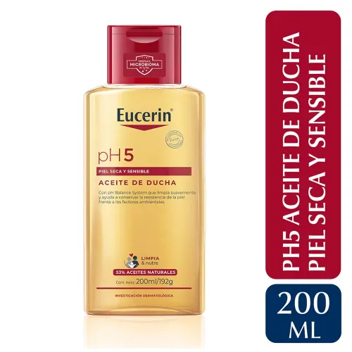 Eucerin Aceite De Ducha Ph5 Piel Seca Y Sensible
