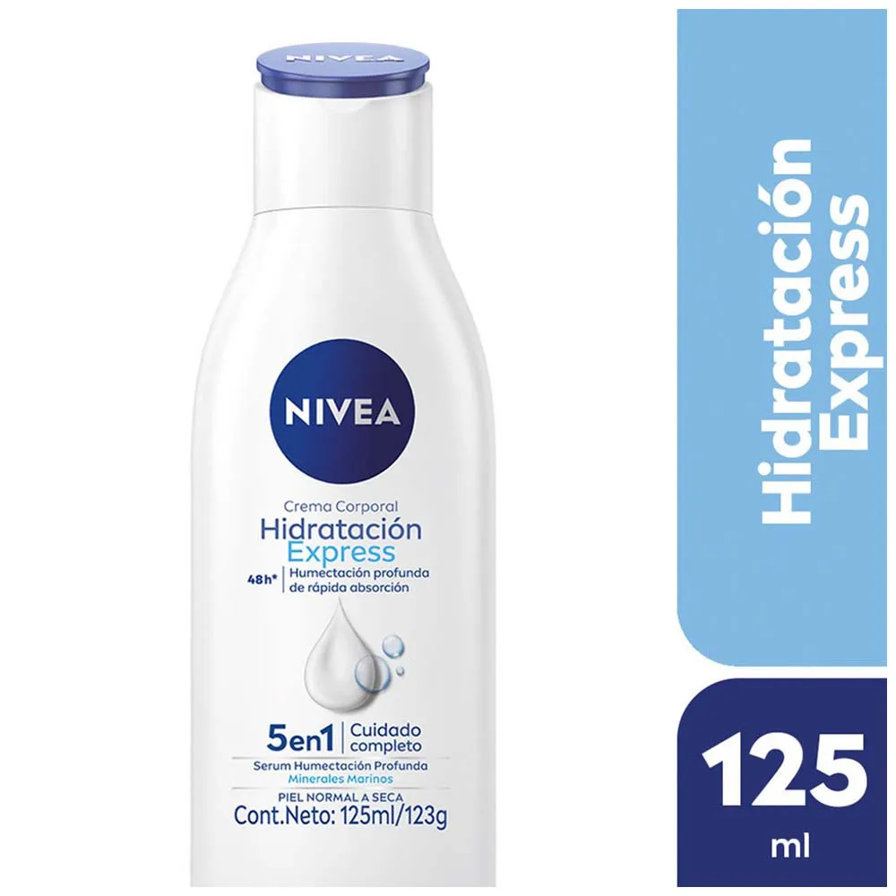 Nivea Hidratación Express Crema Corporal Piel Normal A Seca