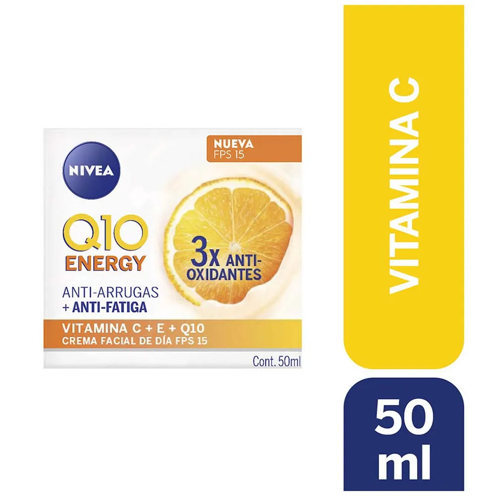 [ARCHIVADO] Nivea Q10 Energy Crema Facial Dí­a Fps15 Antiarrugas
