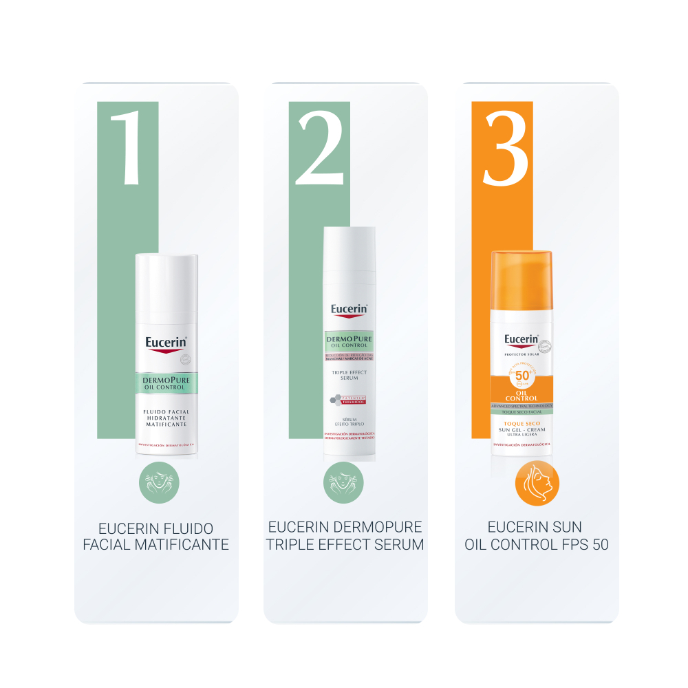 [ARCHIVADO] Eucerin Combo Cuidado Piel Grasa Más Manchas Post Acné
