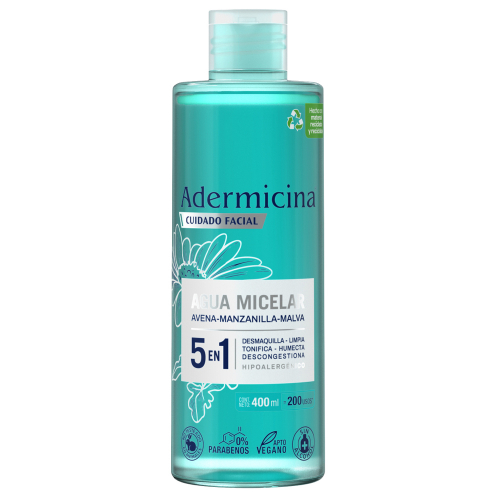 Adermicina Cuidado Facial Agua Micelar 5 En 1