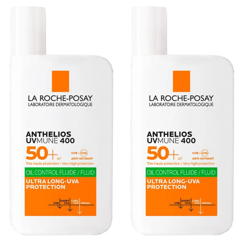 Pack 2 La Roche-posay Anthelios Fps50+ Fluido Oil Control