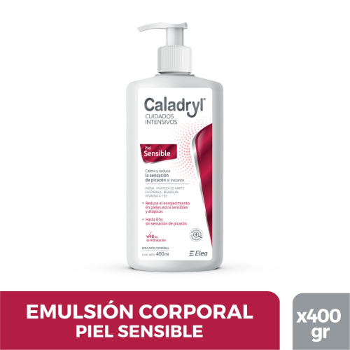 Caladryl Emulsión Piel Sensible X 400ml Vto 01-27