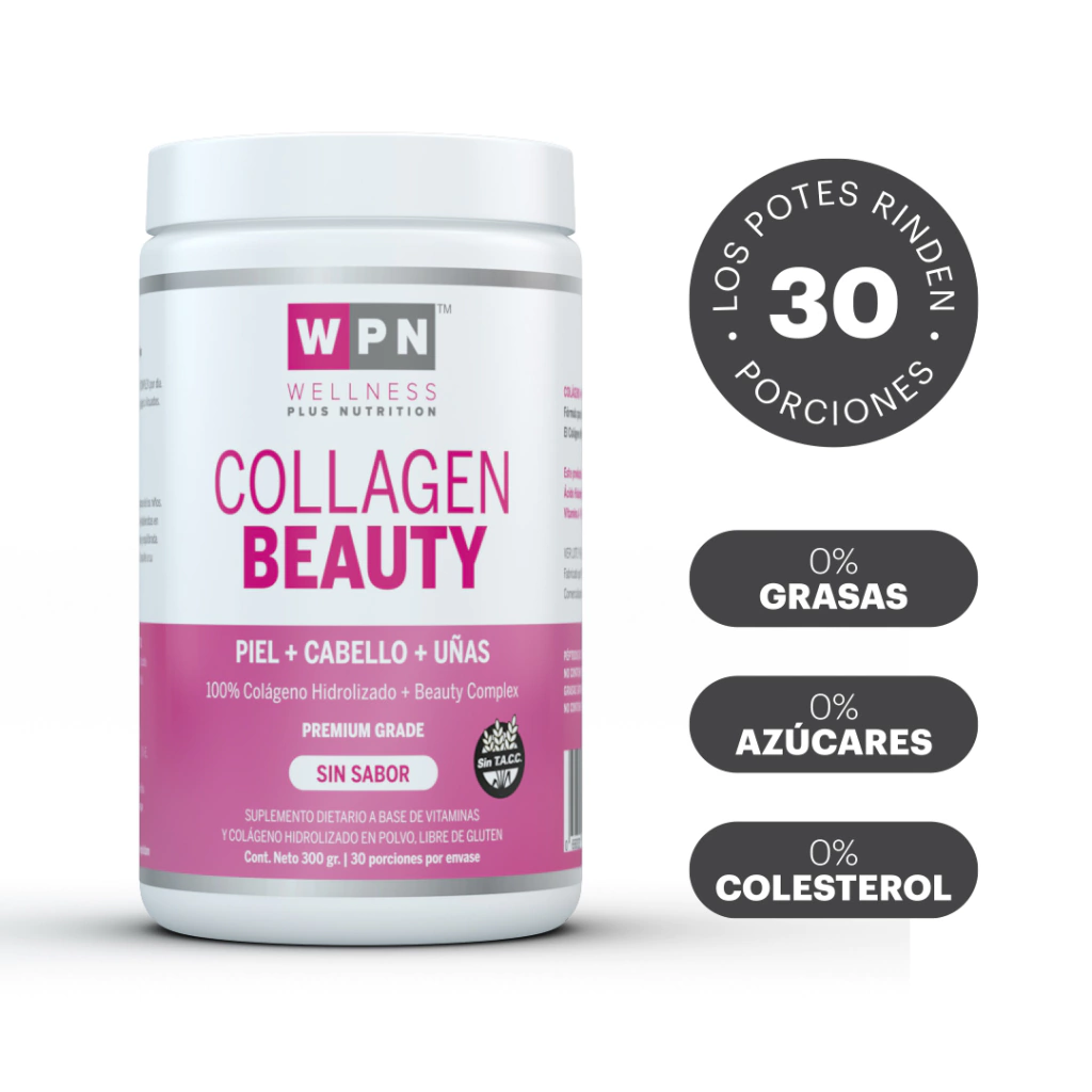 Pack 2 Wpn Collagen Beauty En Polvo Sin Sabor