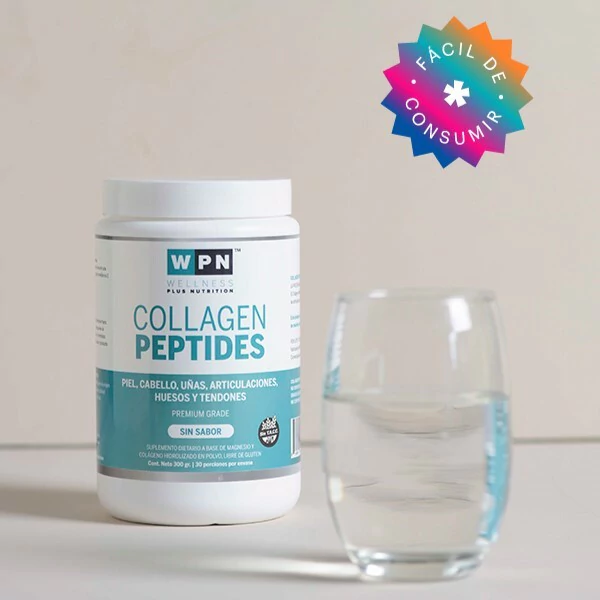 Pack 3 Wpn Collagen Peptides En Polvo Sin Sabor
