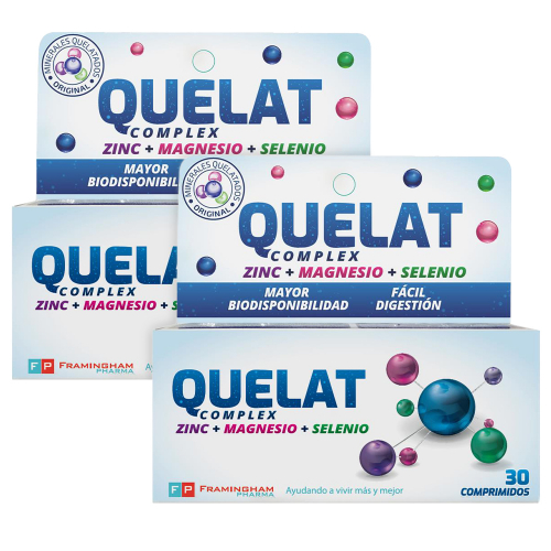 Pack 2 Quelat Complex Zinc Magnesio Selenio