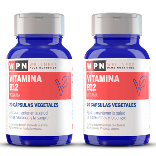 Pack 2 Wpn Vitamina B12 Vegana X 20 Cápsulas
