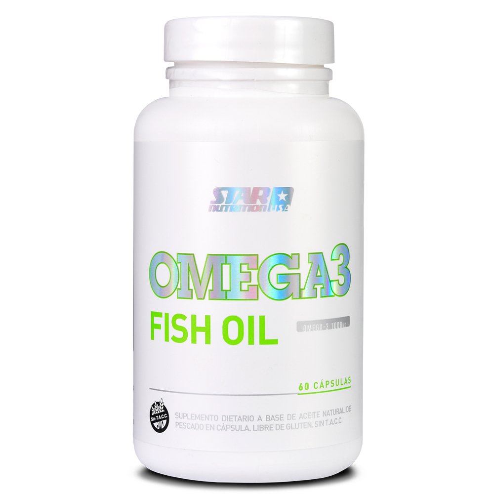 Star Nutrition Omega 3 Fish Oil Aceite Pescado