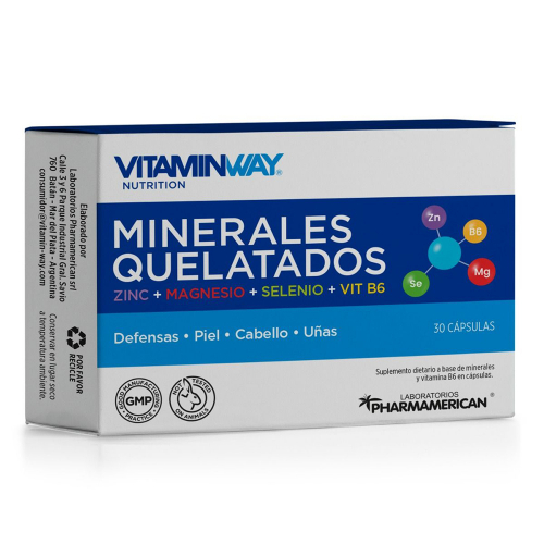 Vitamin Way Minerales Quelatados