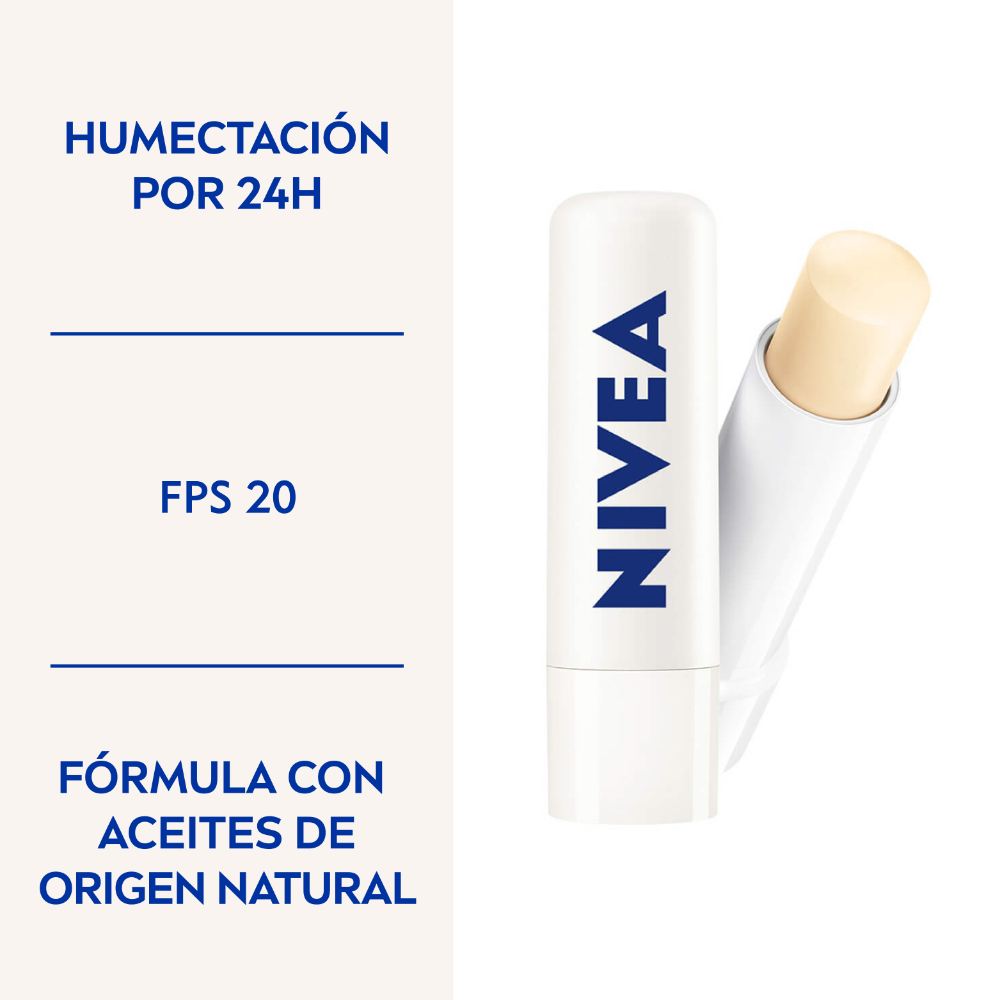 Nivea Protector Labial Humectante Med Repair Fps 20