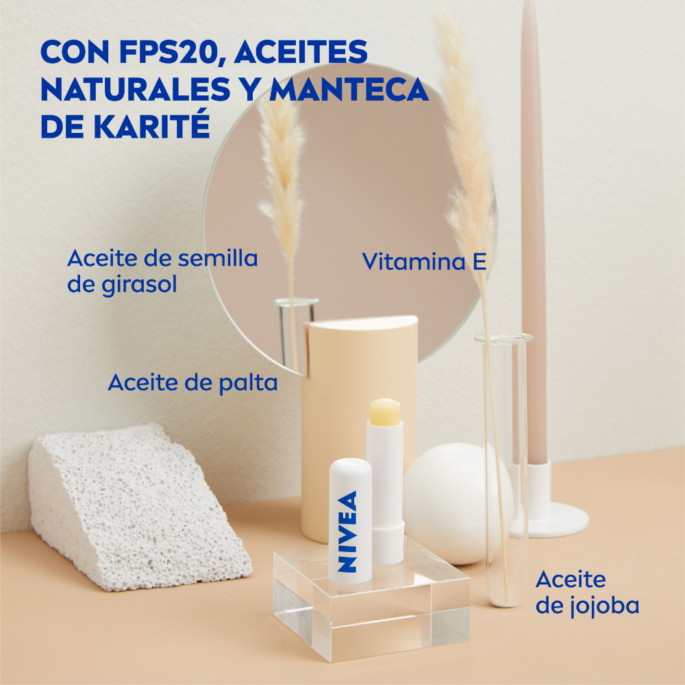 Nivea Protector Labial Humectante Med Repair Fps 20