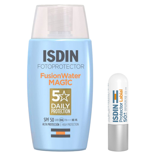 Combo Isdin Protección Solar Labial Y Facial Fps50